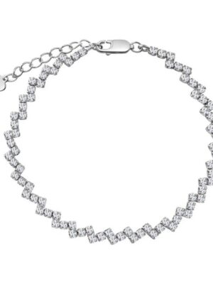 Bransoletka srebrna z cyrkoniami Verona BS53829