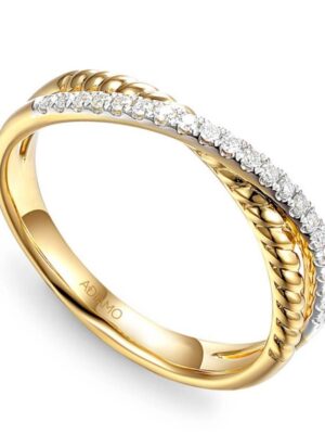 Pierścionek z diamentami Adiamo R86351 Y