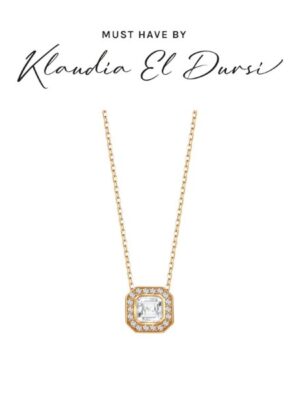 Naszyjnik złoty z cyrkoniami Verona B19421