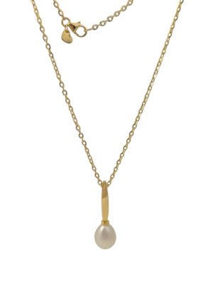 Złoty naszyjnik, krawatka Au 585