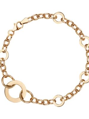 Bransoletka złota - koła VERONA BZ11701