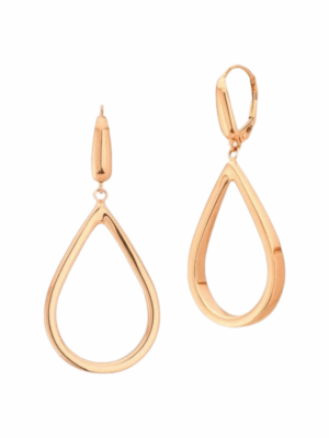 Złote, długie kolczyki angielskie zapięcie pr.585 Dall'Acqua OR258600