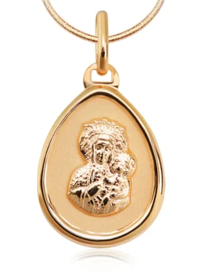 Zawieszka złota - medalik verona LA10017