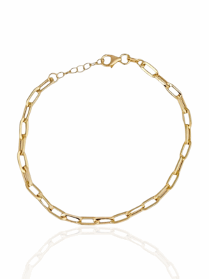 Złota bransoletka, splot ankier DALL'ACQUA BR247638