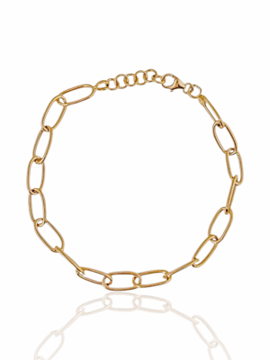 Złota bransoletka, splot ankier DALL'ACQUA BR247638