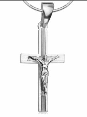 XS32258 Zawieszka srebrna - krzyżyk Verona