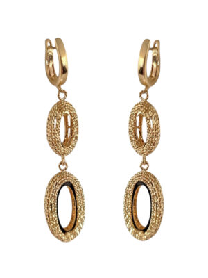 Złote kolczyki na angielskim zapięciu DALL'ACQUA OR259280