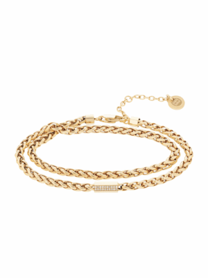 Bransoletka damska Tommy Hilfiger 2780876 – Złota stal chirurgiczna