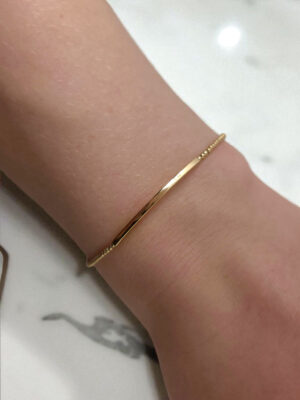 Złota bransoletka pr. 585