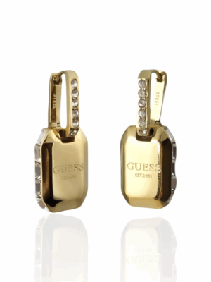 Pozłacane kolczyki, stal chirurgiczna JUBE0458JWYGT/U