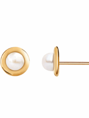 Kolczyki złote z perłami Verona KZ19535