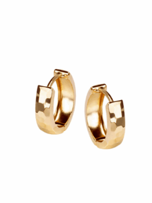 Kolczyki złote - koła VERONA JZ18164