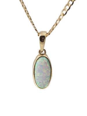 Złota zawieszka z opalem pr.585