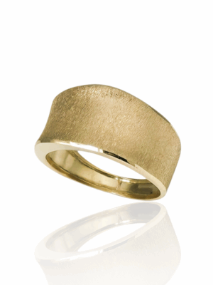 Złoty pierścionek DALL'ACQUA AN259989