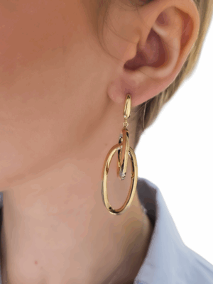 Złote kolczyki DALL'ACQUA OR259373