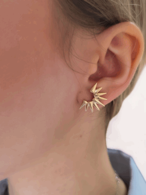 Złote kolczyki DALL'ACQUA OR25103 na sztyft