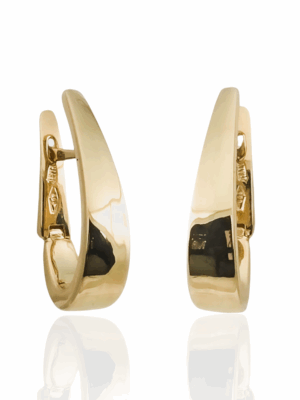 Złote, modne kolczyki Dall'Acqua OR2510024