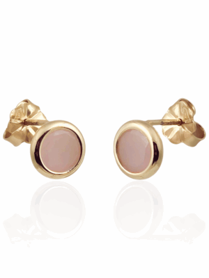 Kolczyki srebrne pozłacane DALL'ACQUA