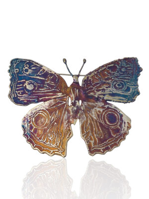 Srebrna broszka z motylem Dorian Grabowski
