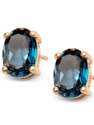 Kolczyki złote z topazami Verona 2045LT