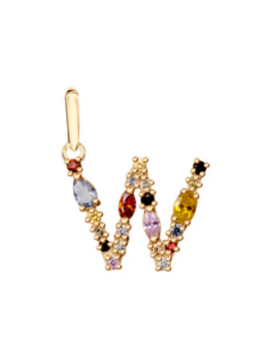 Zawieszka złota z cyrkoniami - W - Motivo Verona ZY19781