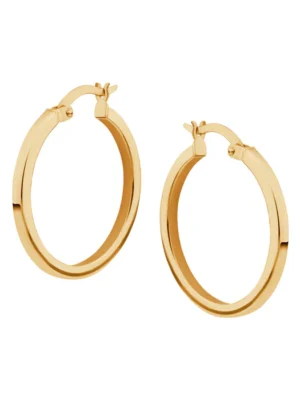 Kolczyki złote - koła JX01278