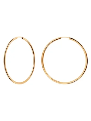 Kolczyki złote - koła  JX04059