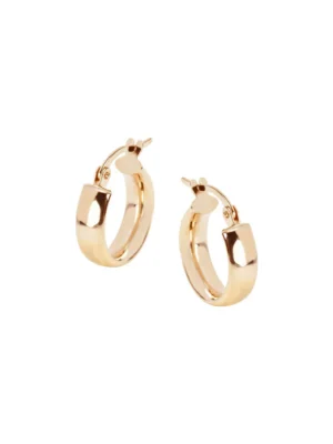 Kolczyki złote - koła JX18167