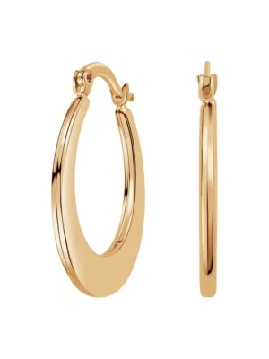 Kolczyki złote - koła  JX21313