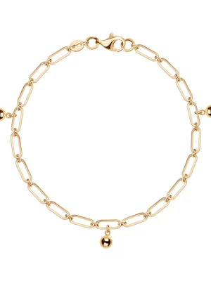 Bransoletka złota - kulki  BX18625