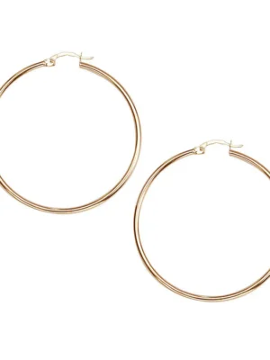 Kolczyki złote - koła JX01019