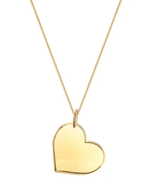 Zawieszka złota - serce ZX19546