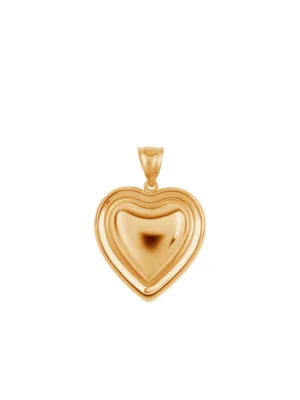 Zawieszka złota - serce ZX20619