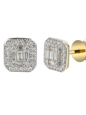 Kolczyki z diamentami E71618 Y S