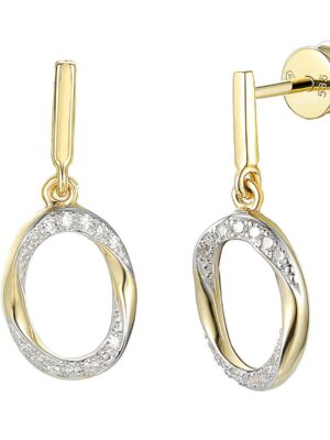 Kolczyki z diamentami E88149 Y S
