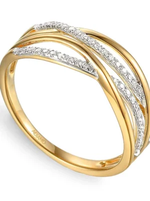 Pierścionek z diamentami R56276 Y